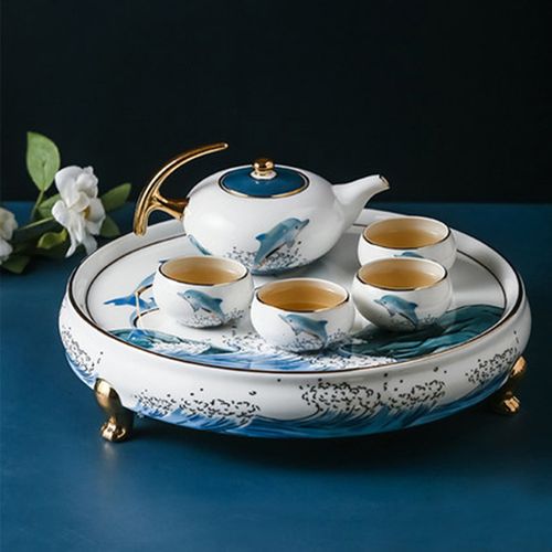 白瓷功夫茶具厂家结婚陶瓷对碗婚庆用品红釉喜碗